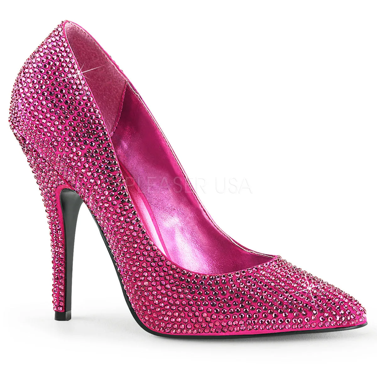 SEDUCE-420RS  Hot Pink Satin