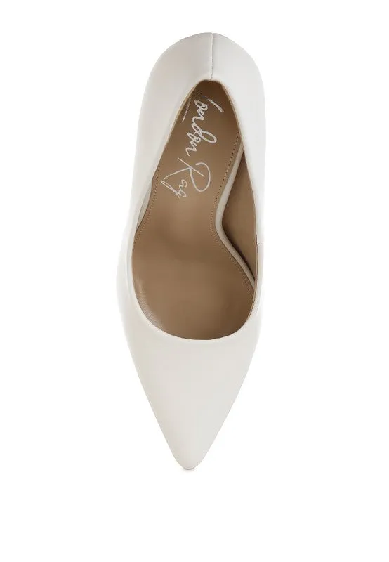 Shacarri Faux Leather Pumps