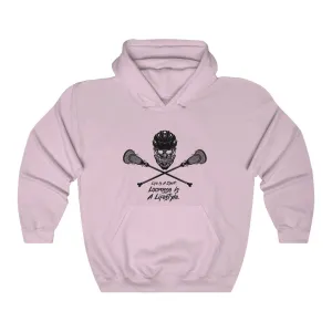 Skull Lacrosse Hoodie