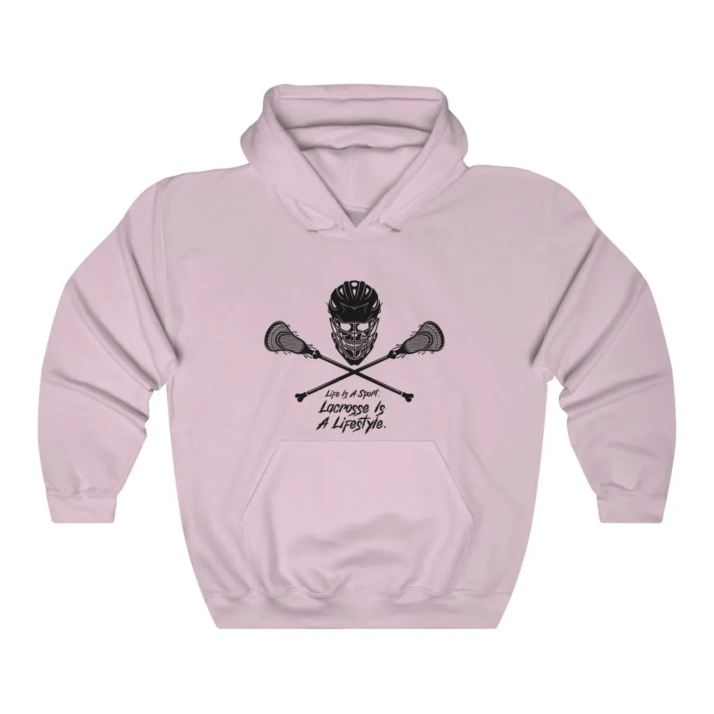 Skull Lacrosse Hoodie