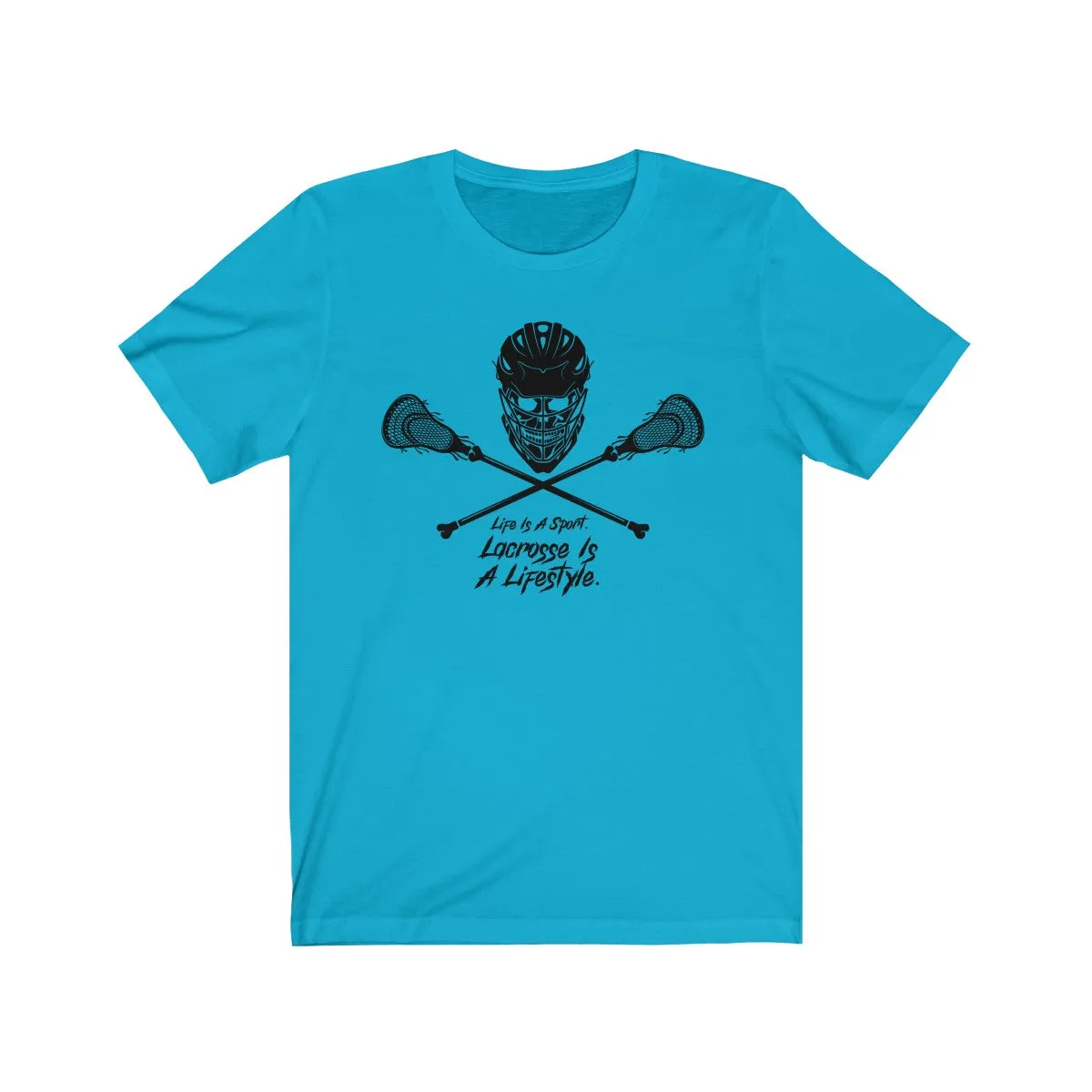 Skull Lacrosse Premium Tee