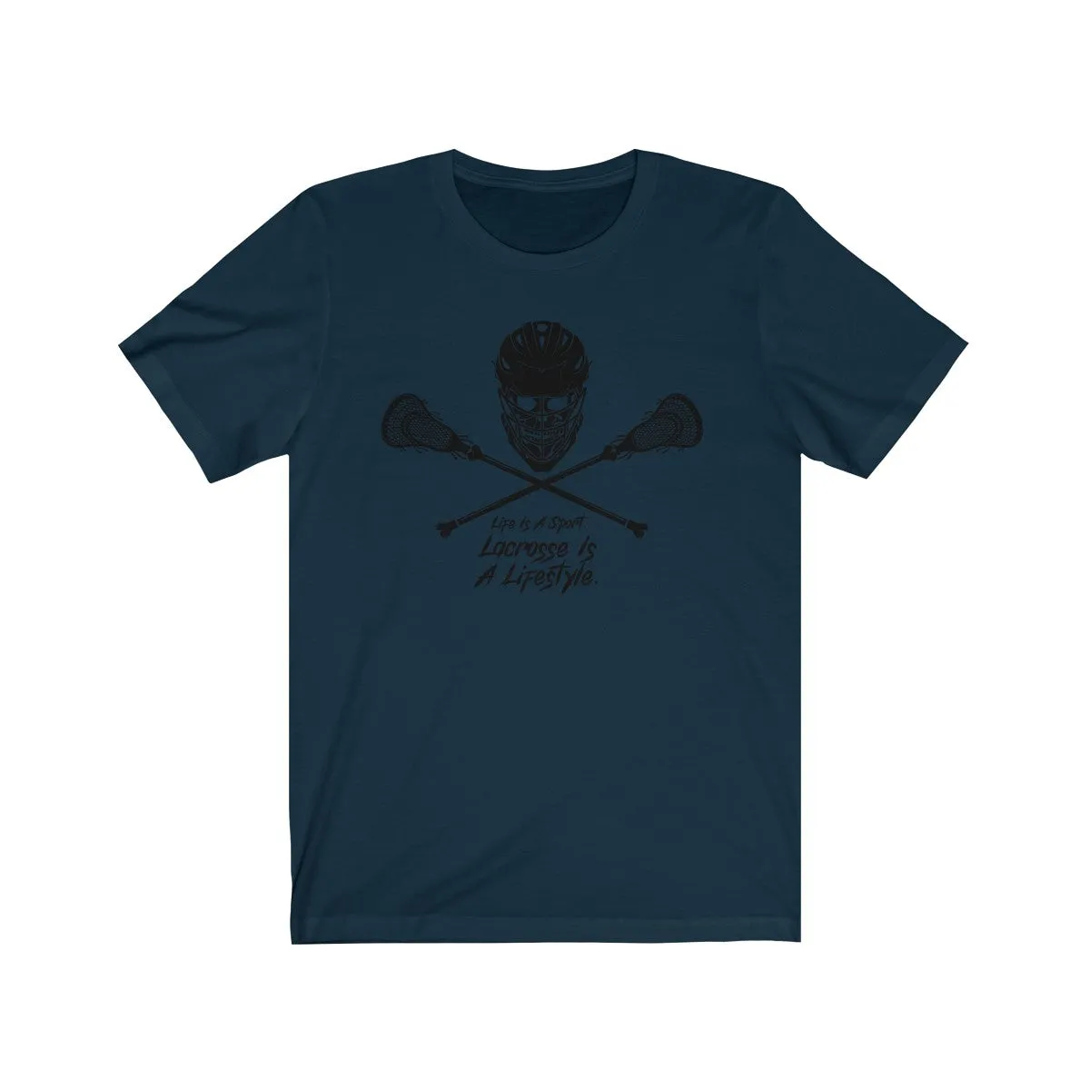 Skull Lacrosse Premium Tee