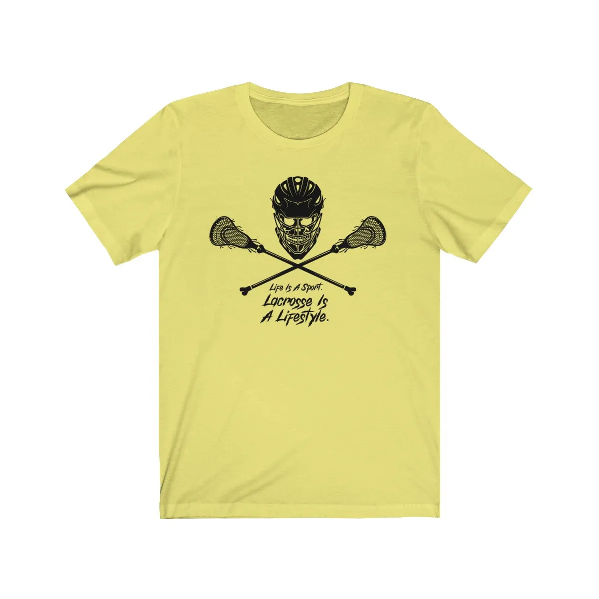 Skull Lacrosse Premium Tee