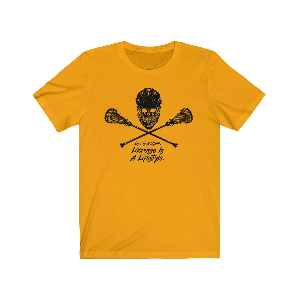 Skull Lacrosse Premium Tee