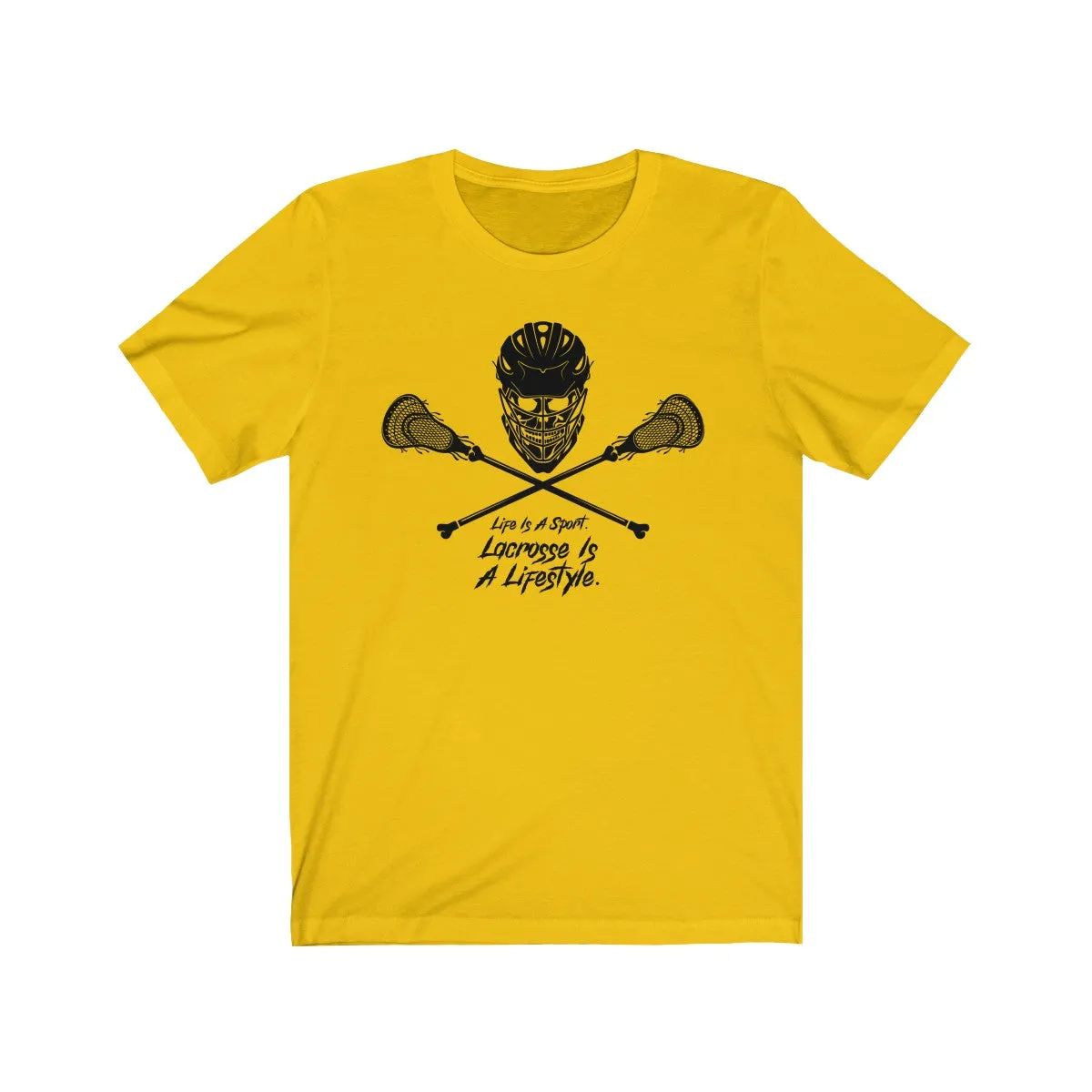 Skull Lacrosse Premium Tee
