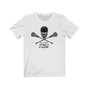 Skull Lacrosse Premium Tee