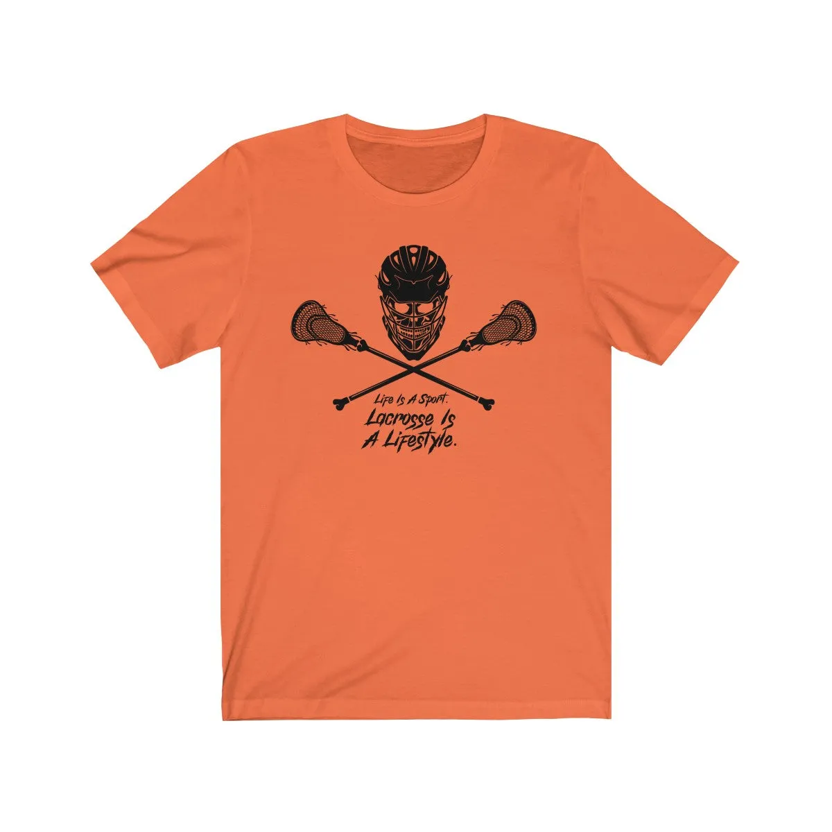 Skull Lacrosse Premium Tee