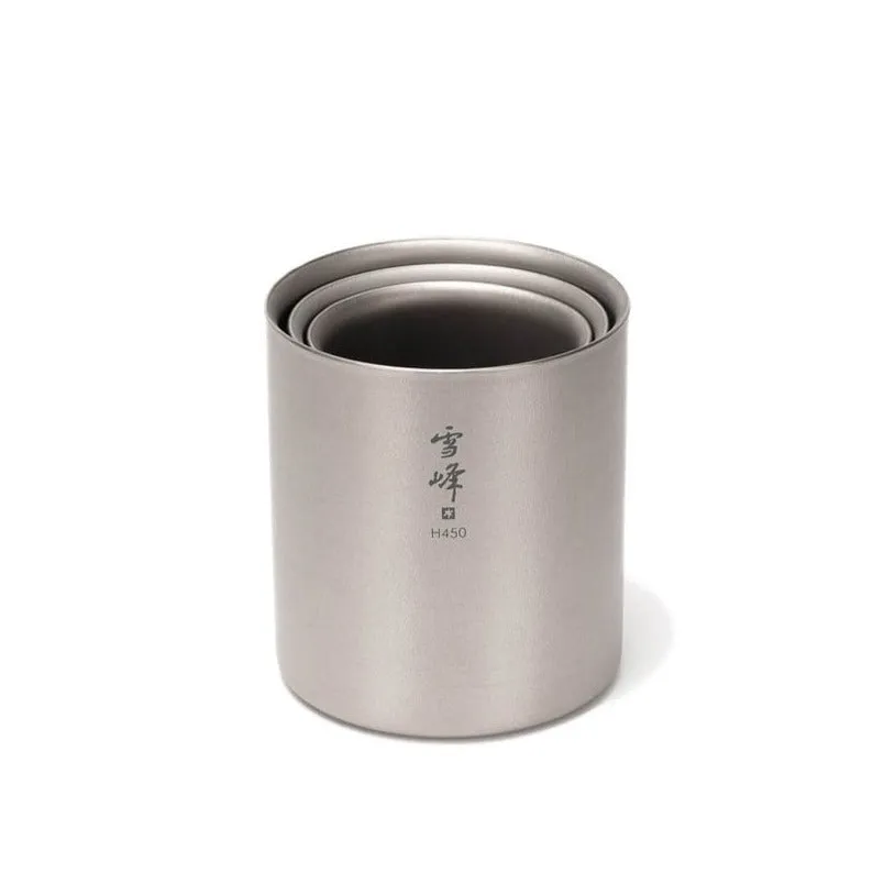 Snow Peak Ti-Double H450 Stacking Mug