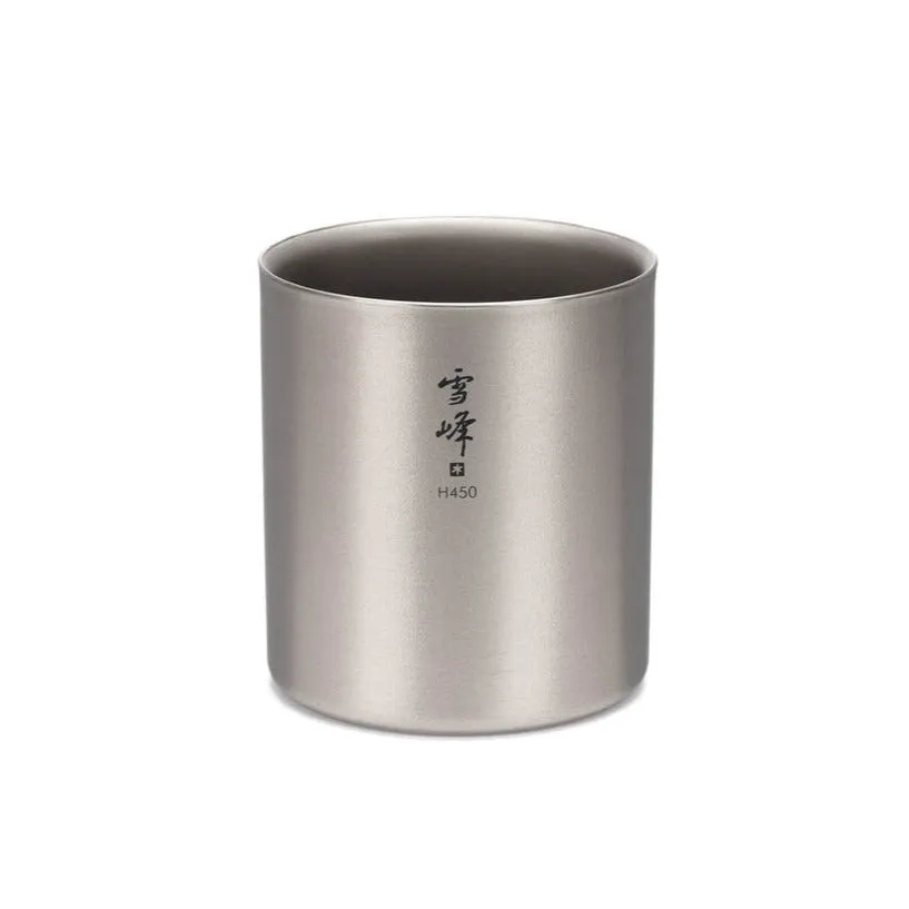 Snow Peak Ti-Double H450 Stacking Mug
