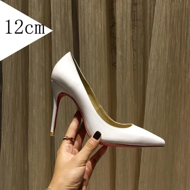 So Kate Pumps High Heels Shoes Woman Pigalle Nude Black Wedding Party Shoes Brand Ladies Patent Leather Red Dress Shoe and Bag