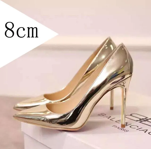 So Kate Pumps High Heels Shoes Woman Pigalle Nude Black Wedding Party Shoes Brand Ladies Patent Leather Red Dress Shoe and Bag