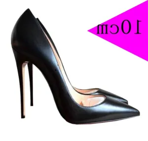So Kate Pumps High Heels Shoes Woman Pigalle Nude Black Wedding Party Shoes Brand Ladies Patent Leather Red Dress Shoe and Bag