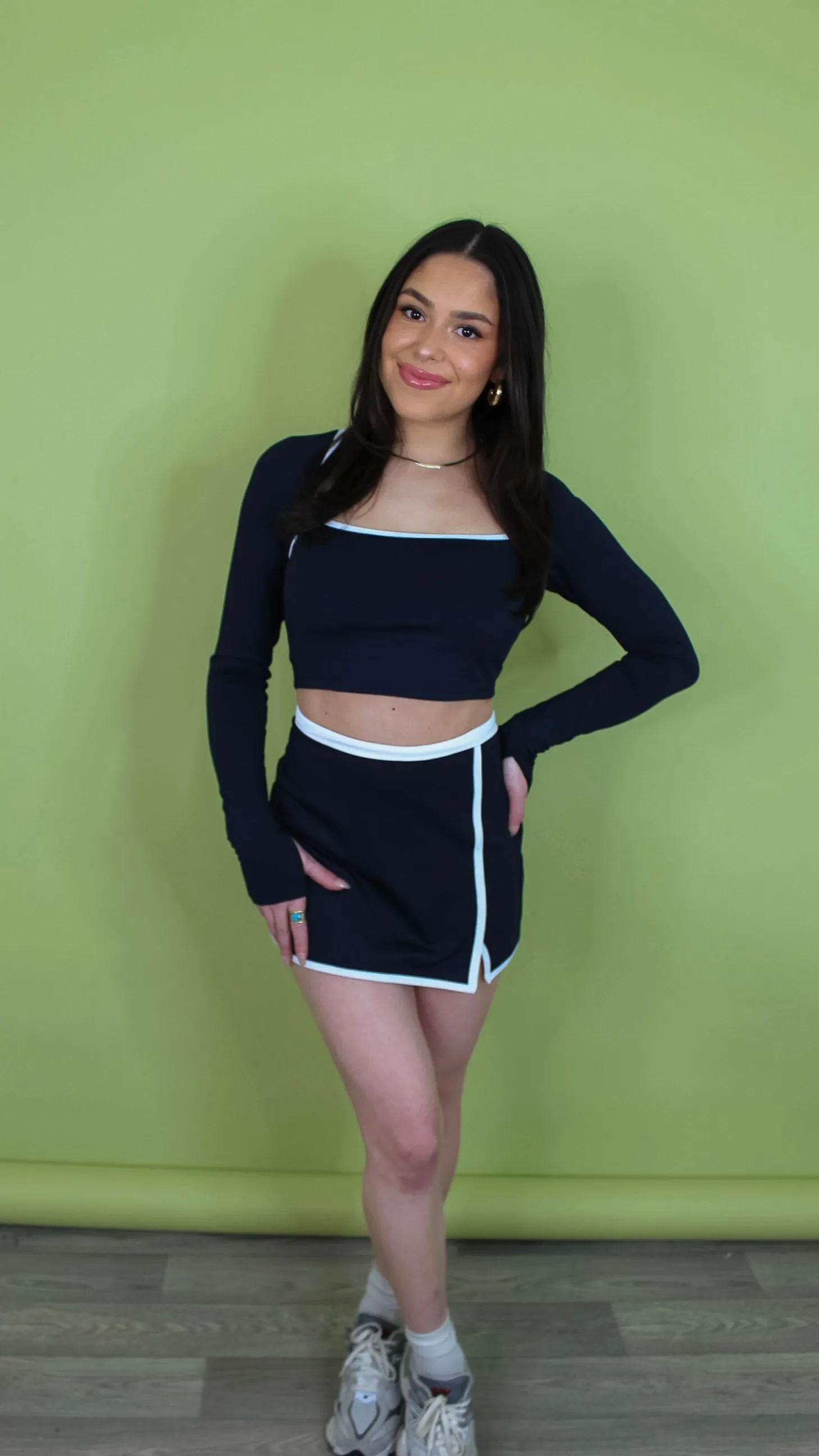 Speak Now Top - Navy