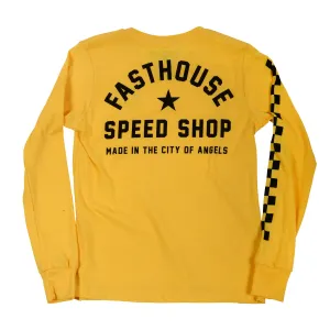 Star Youth LS Tee - Heather Yellow