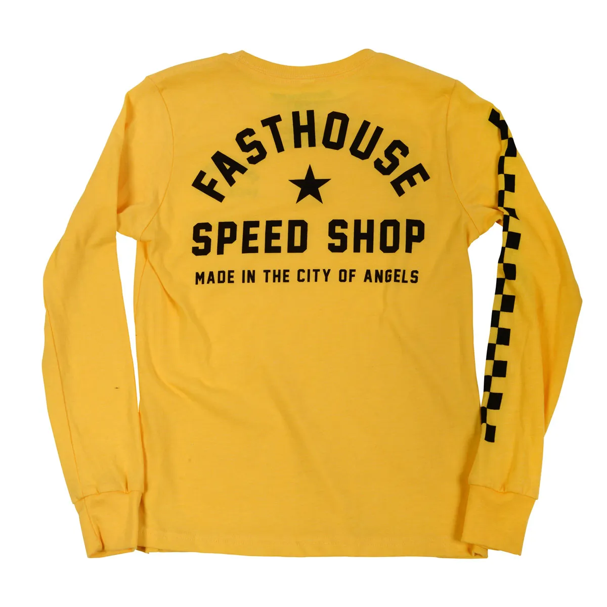 Star Youth LS Tee - Heather Yellow