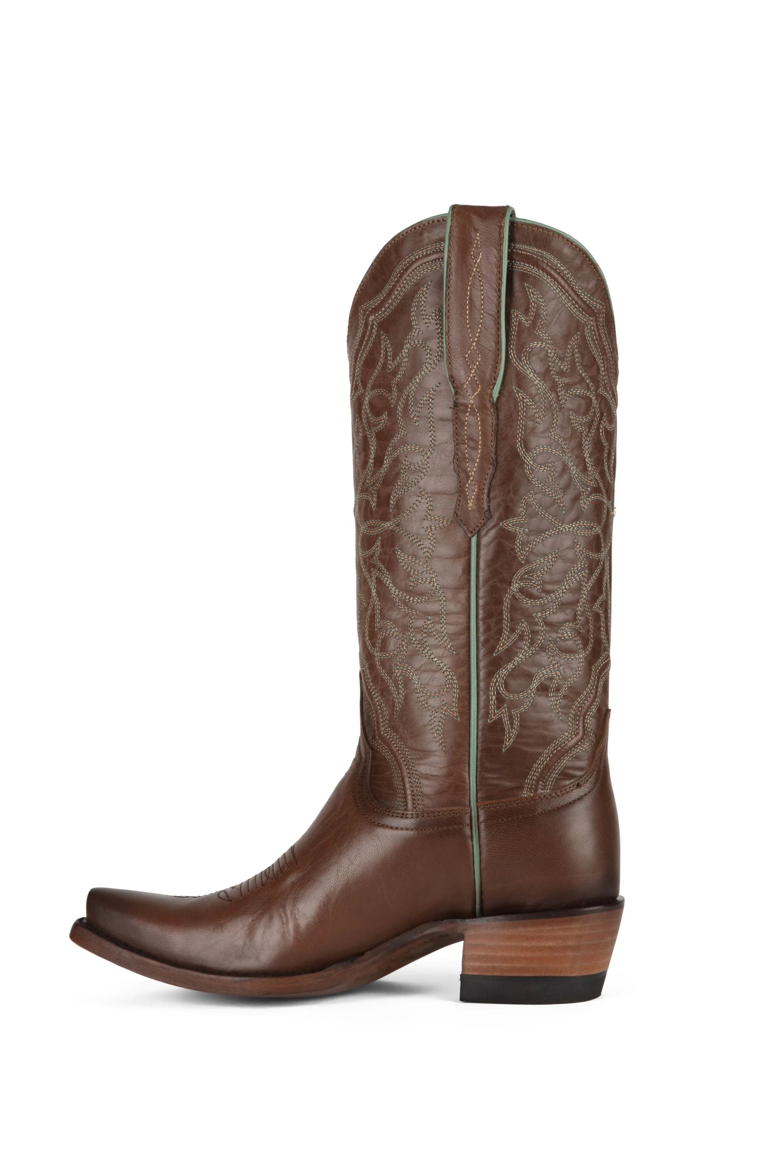 Steph - Pointed Toe - Cognac