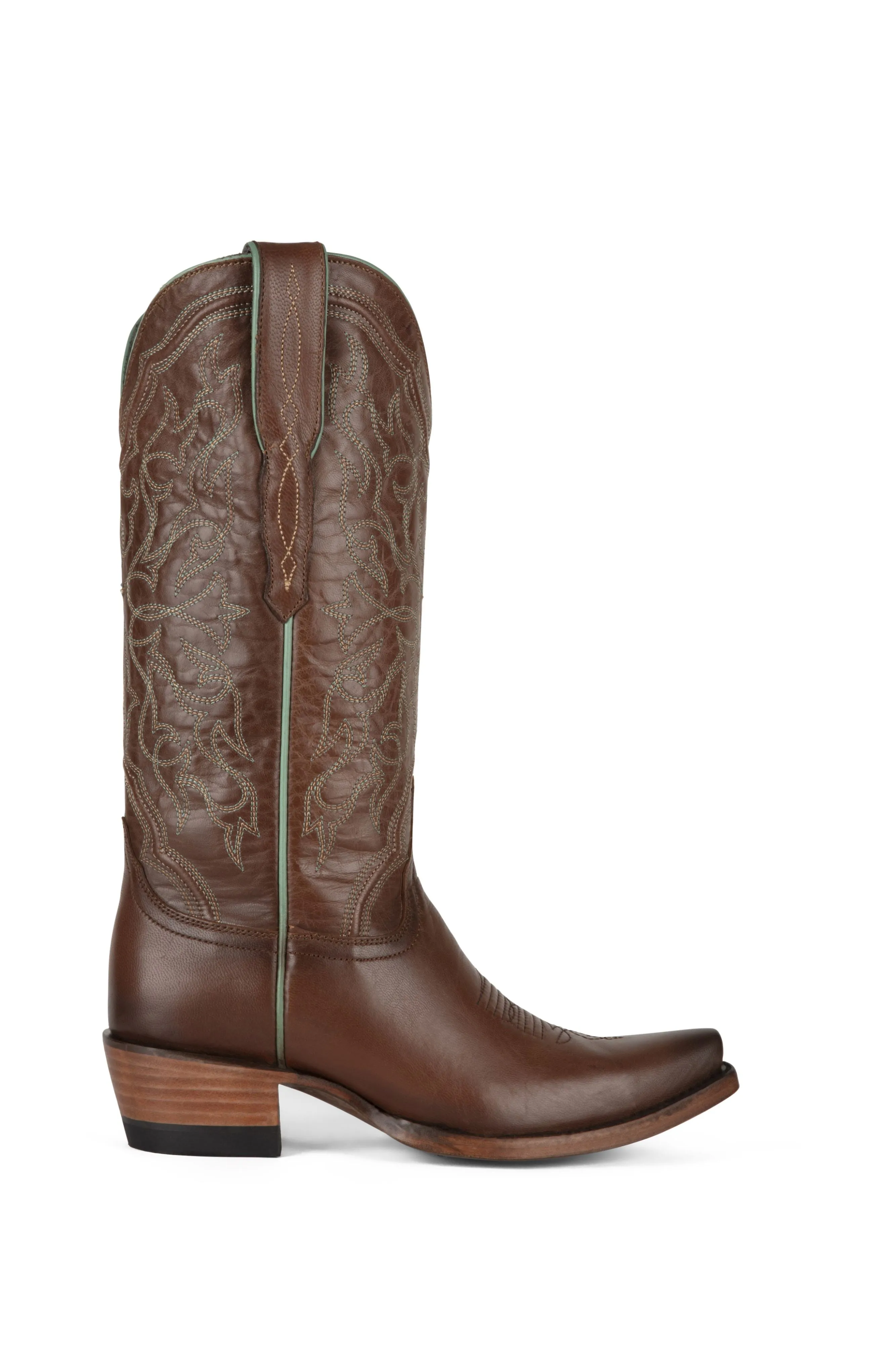 Steph - Pointed Toe - Cognac