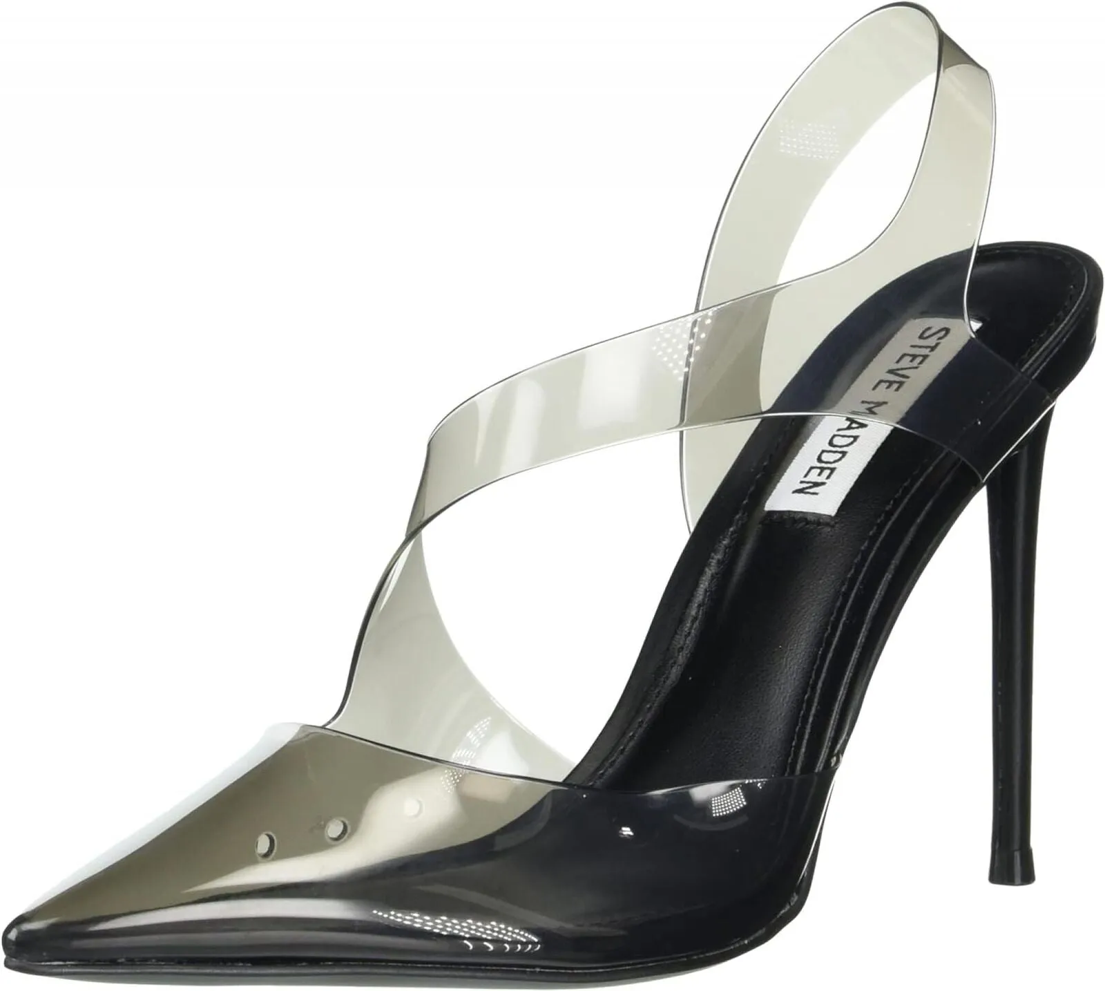 Steve Madden Women's Vienne Heeled Sandal VIEN02S1 Black 8M