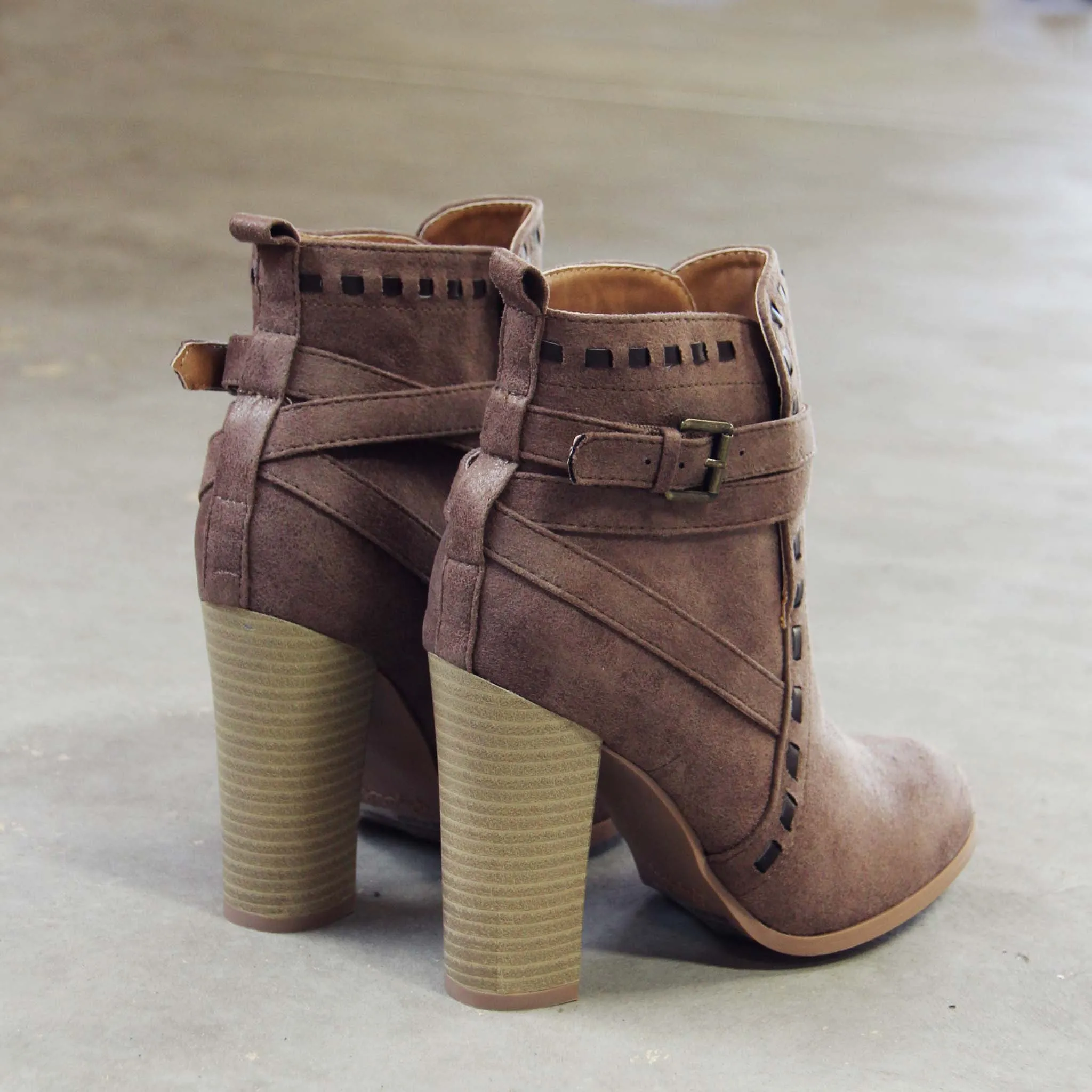 Stitch & Stone Booties