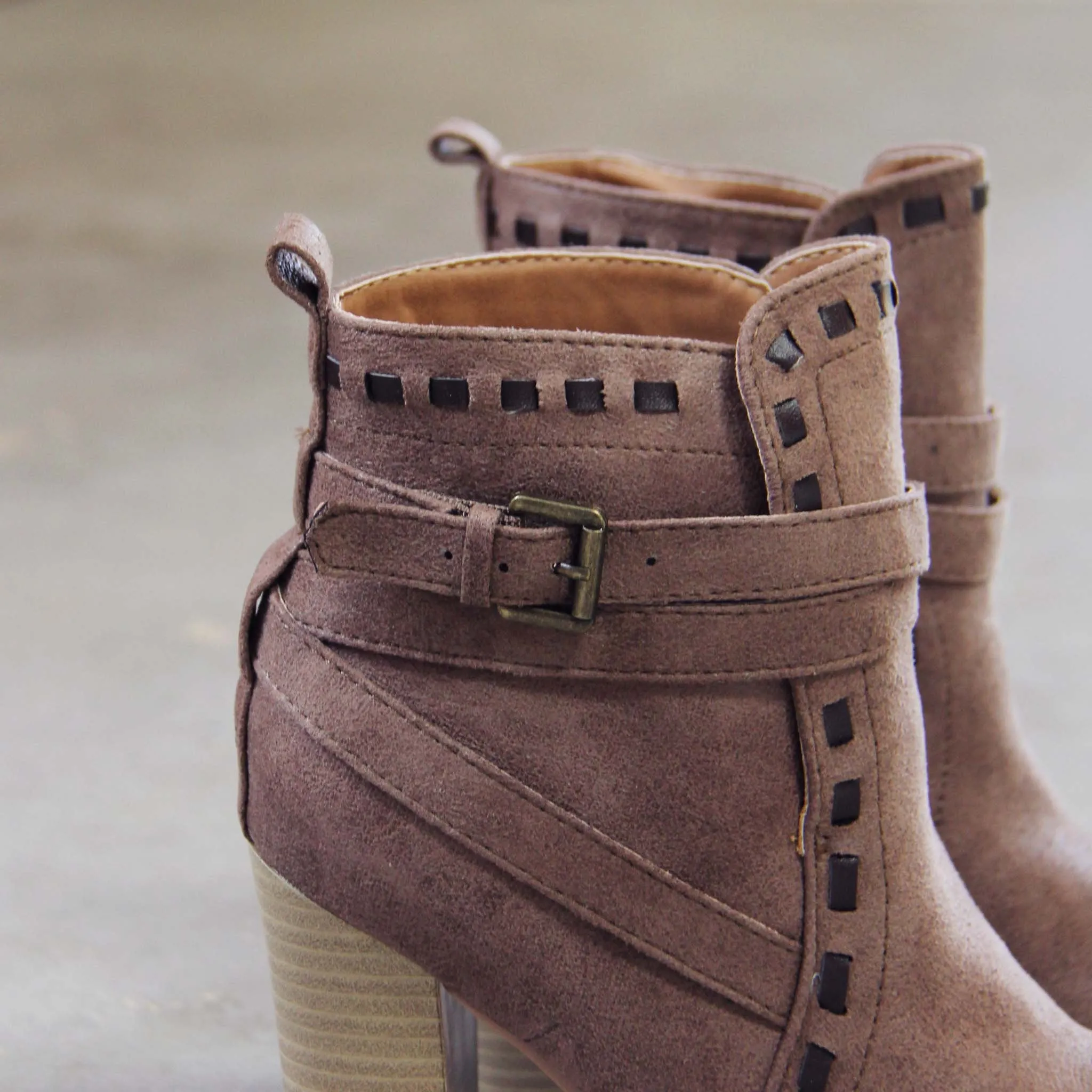 Stitch & Stone Booties