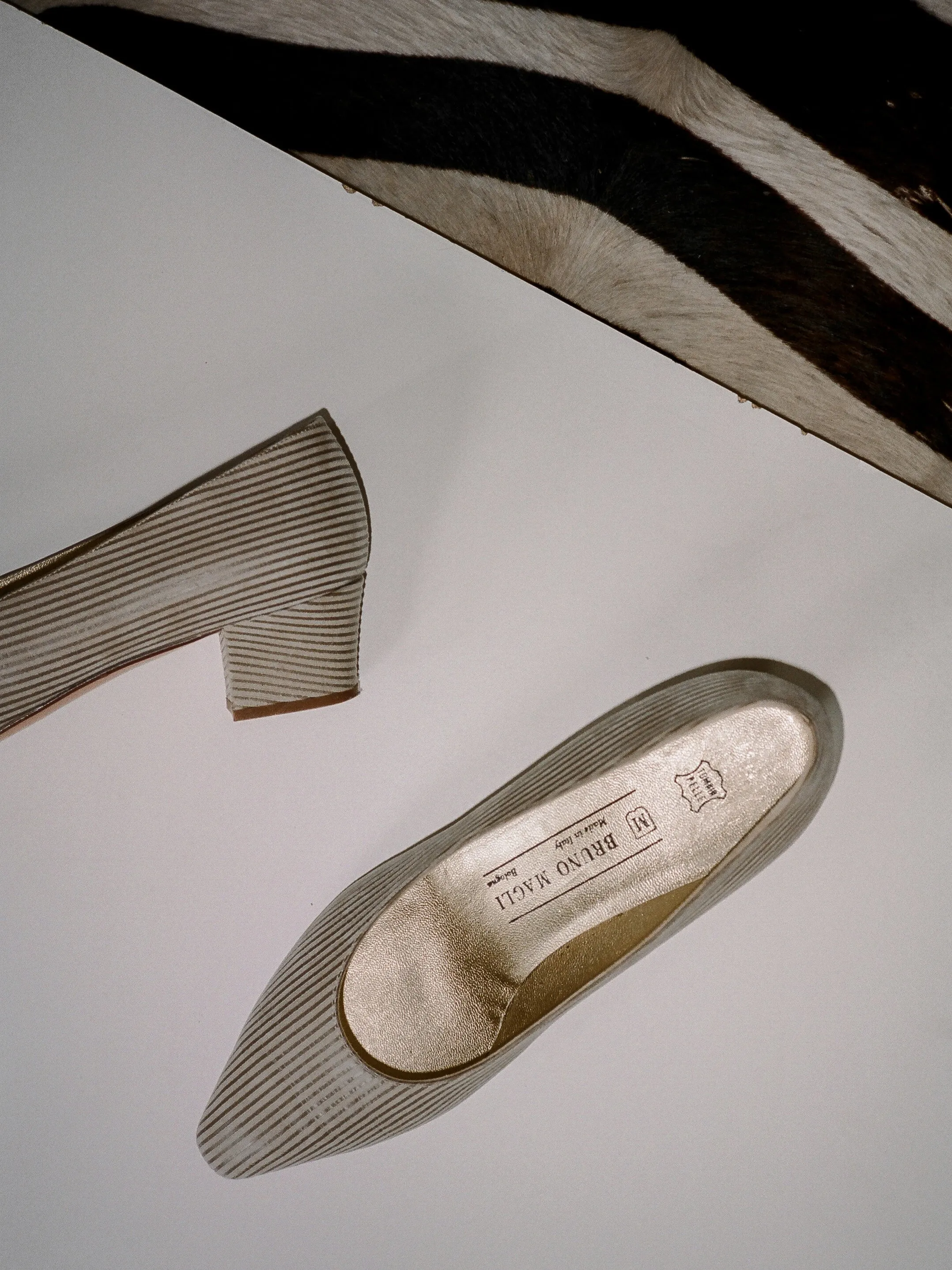 Striped Bruno Magli Pumps (8)