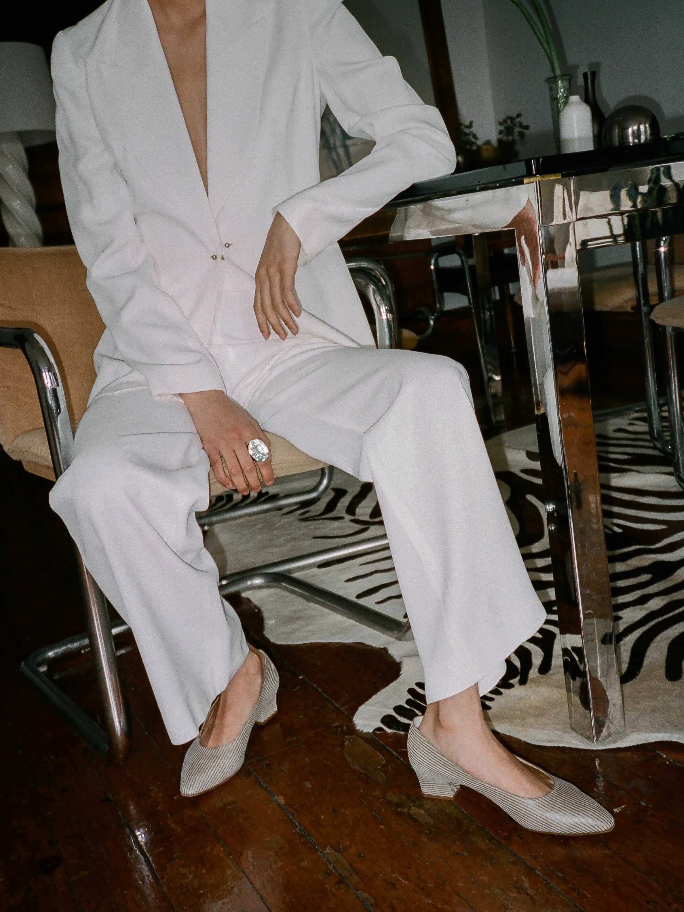 Striped Bruno Magli Pumps (8)