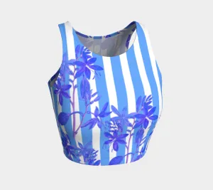 Stripes and Florals Blue Top