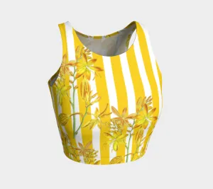 Stripes and Florals Yellow Top