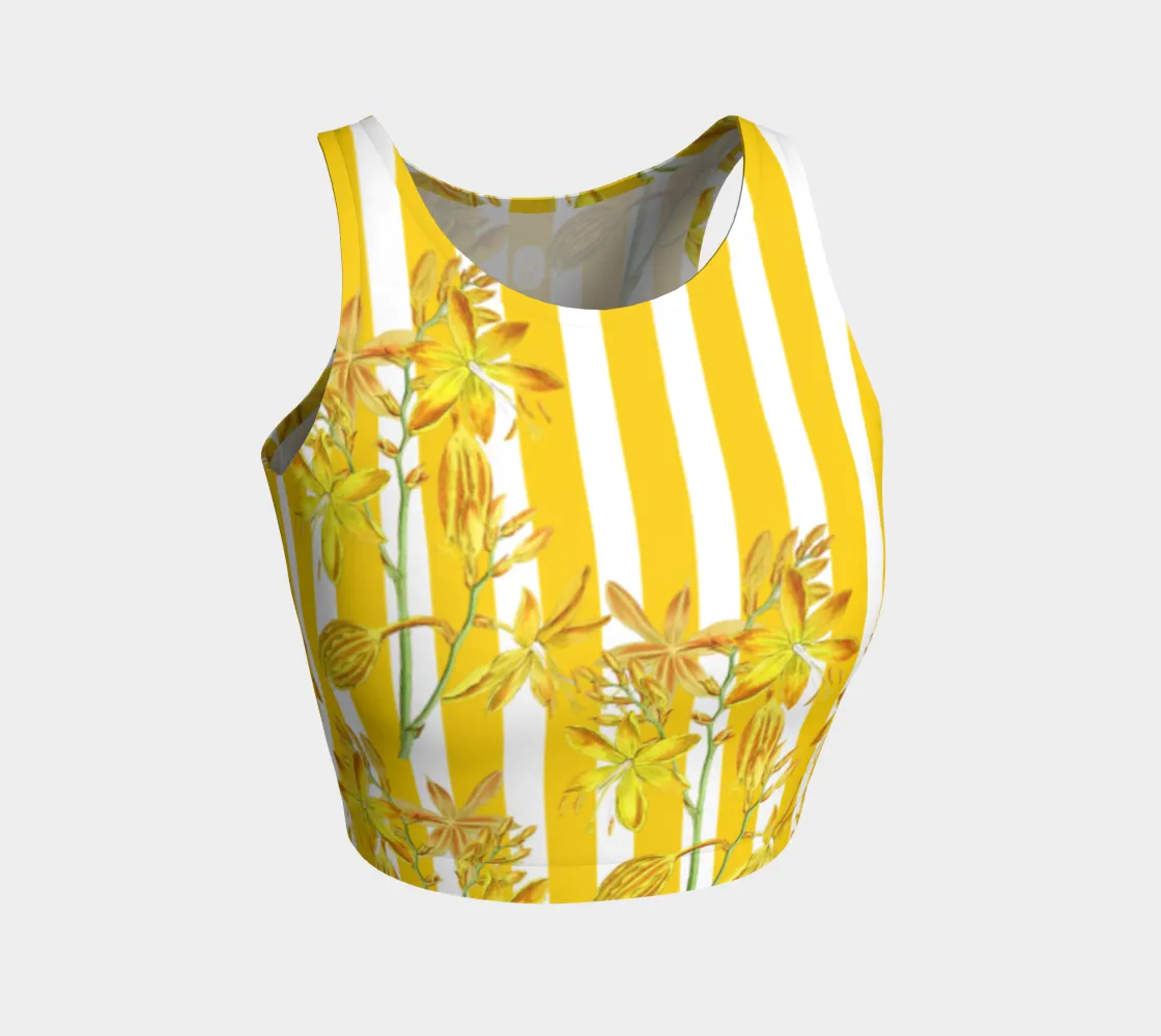 Stripes and Florals Yellow Top