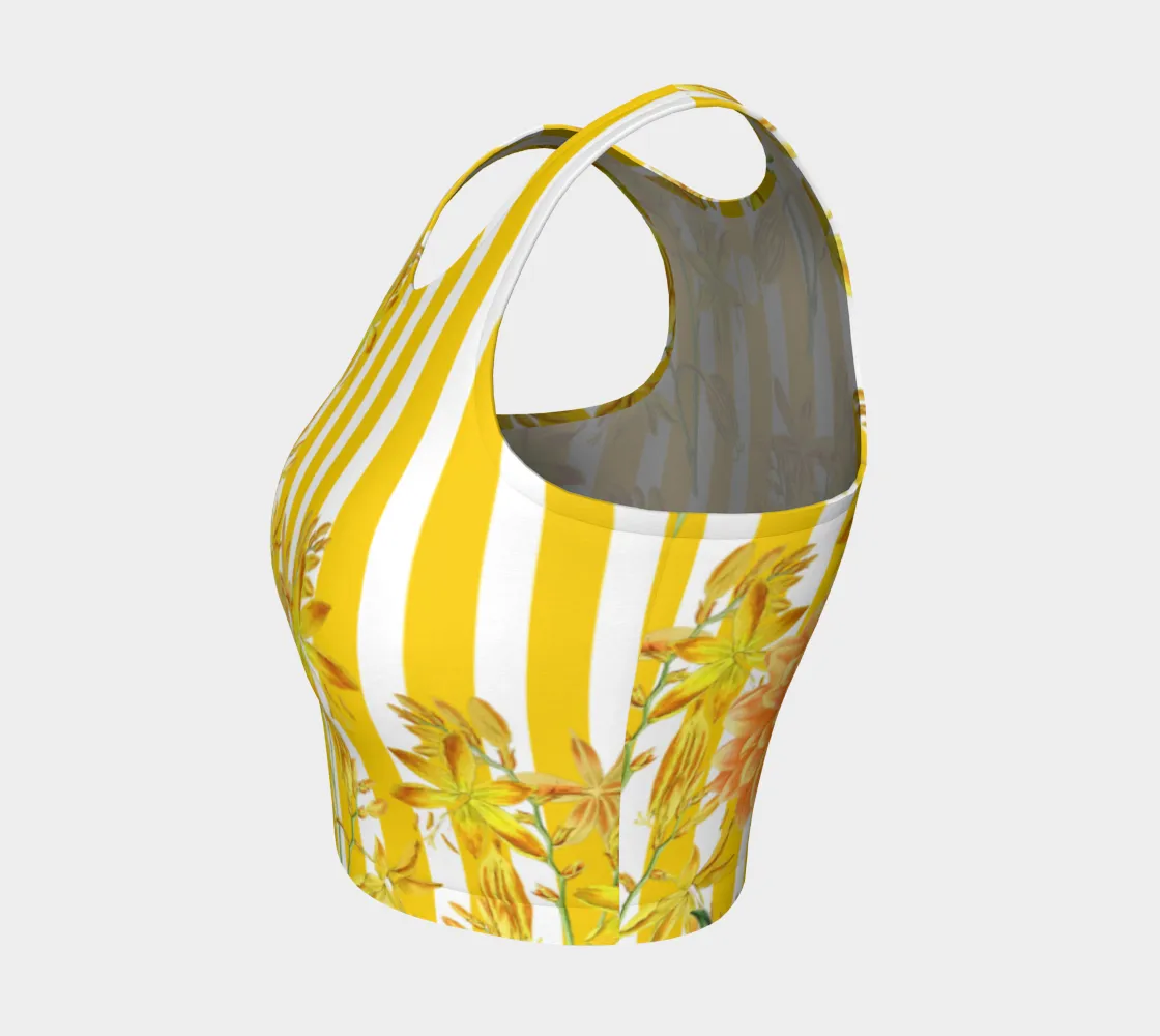 Stripes and Florals Yellow Top