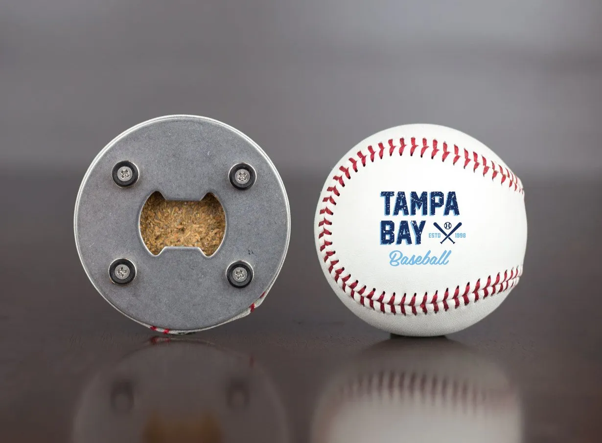 Tampa Bay Baseball Bottle Opener