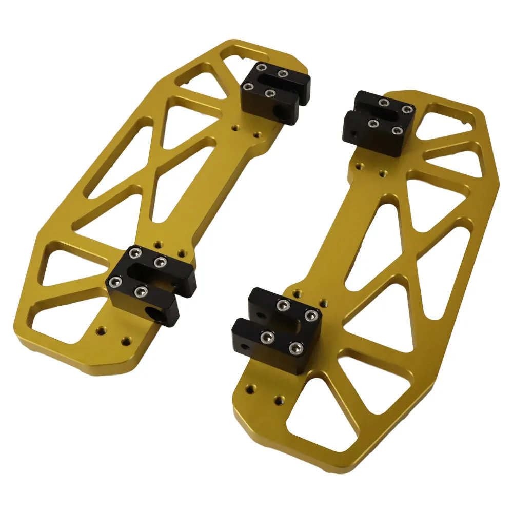 TC Bros. Pro Series MX Floorboards for Harley Davidson Bagger Touring Models