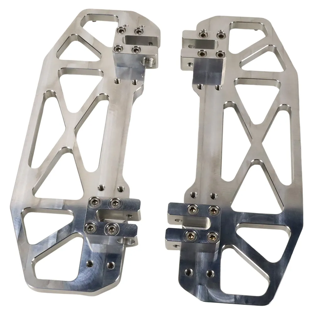 TC Bros. Pro Series MX Floorboards for Harley Davidson Bagger Touring Models