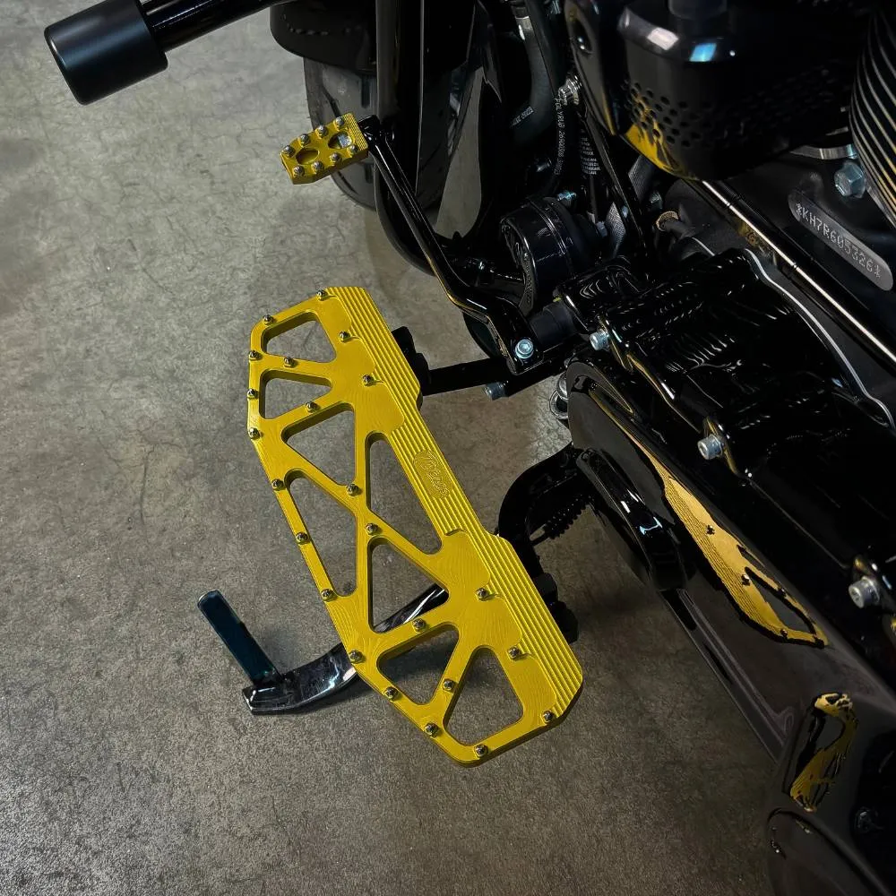 TC Bros. Pro Series MX Floorboards for Harley Davidson Bagger Touring Models