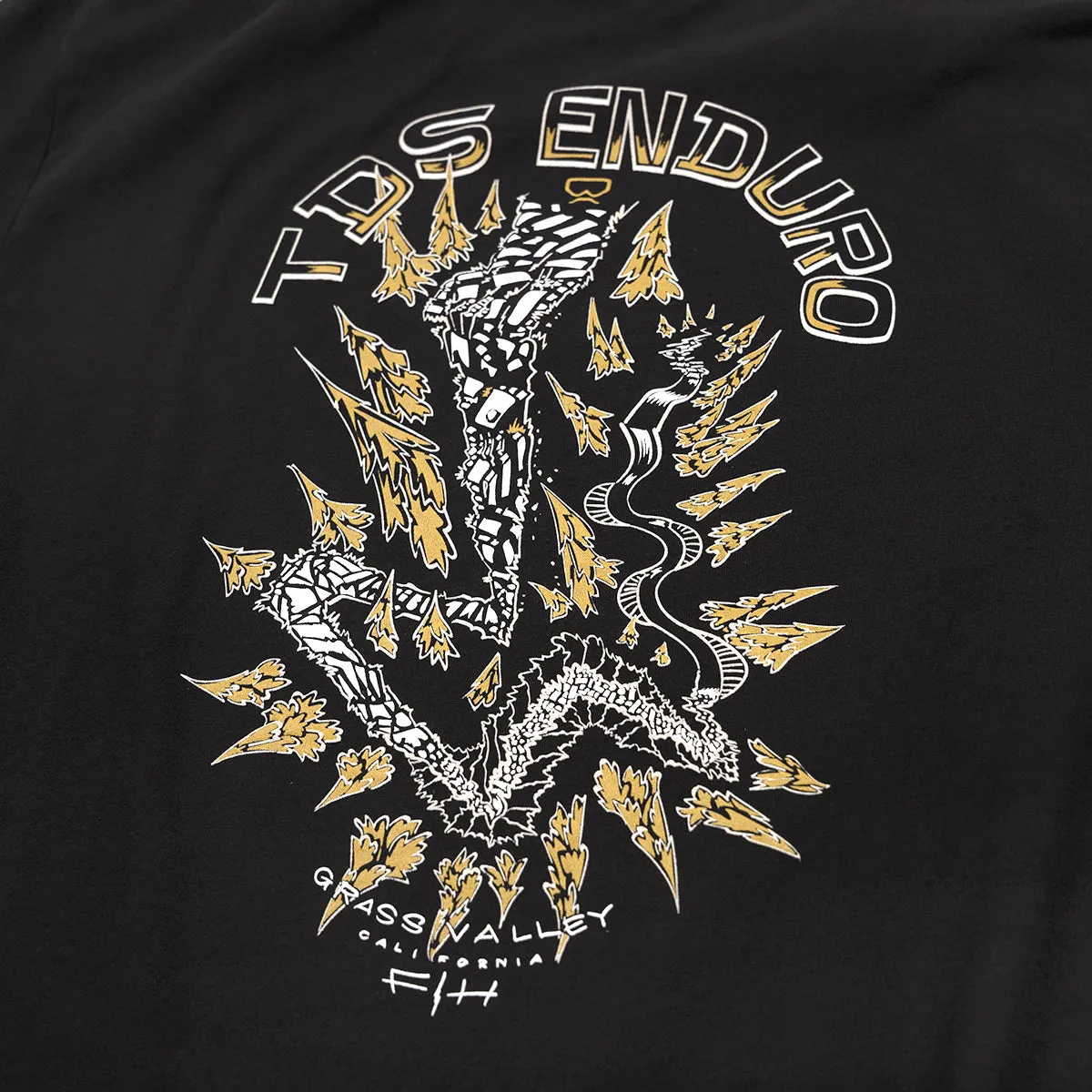 TDS Grass Valley Tee - Black