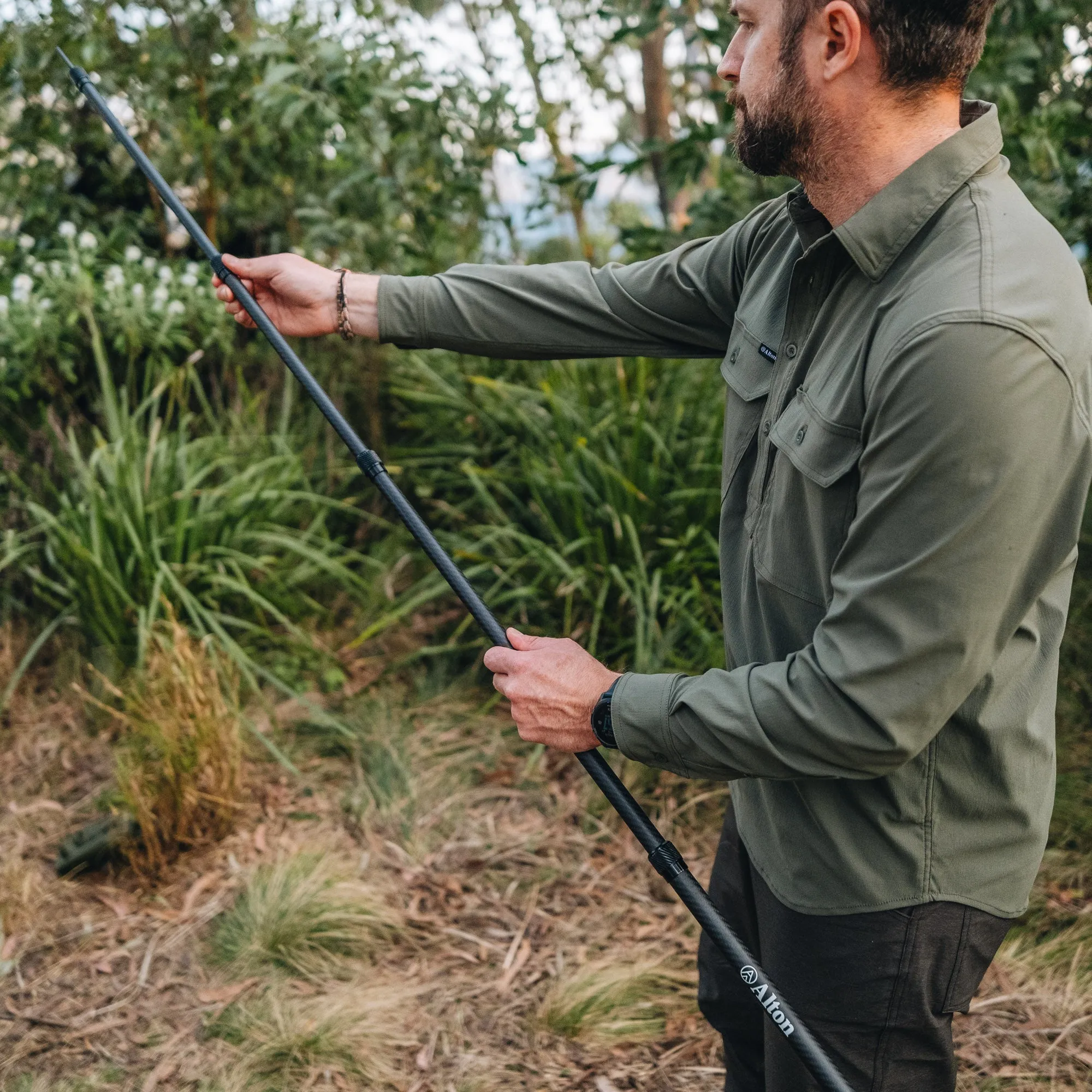 Telescopic Carbon Tarp Pole