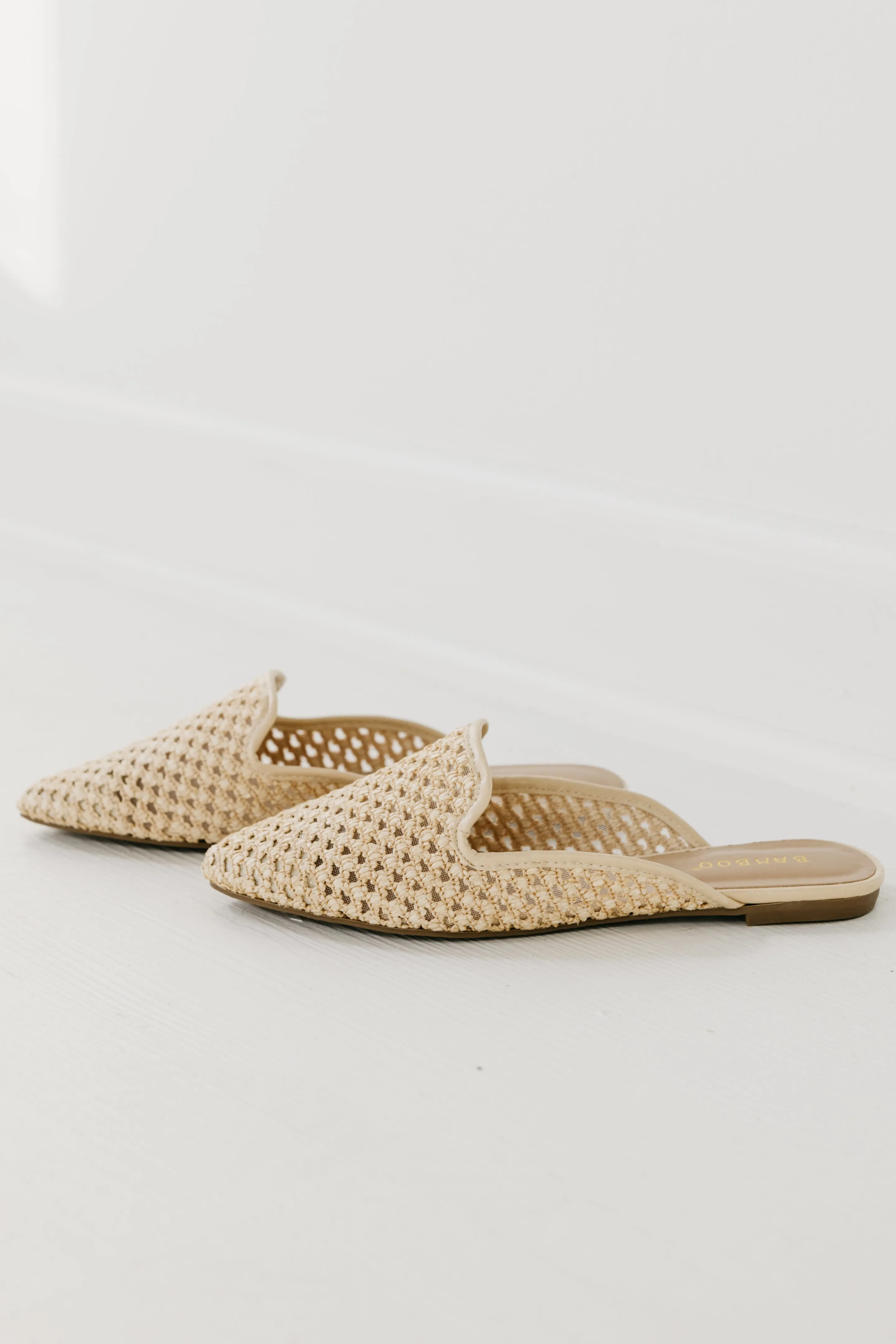 The Journal Raffia Mule
