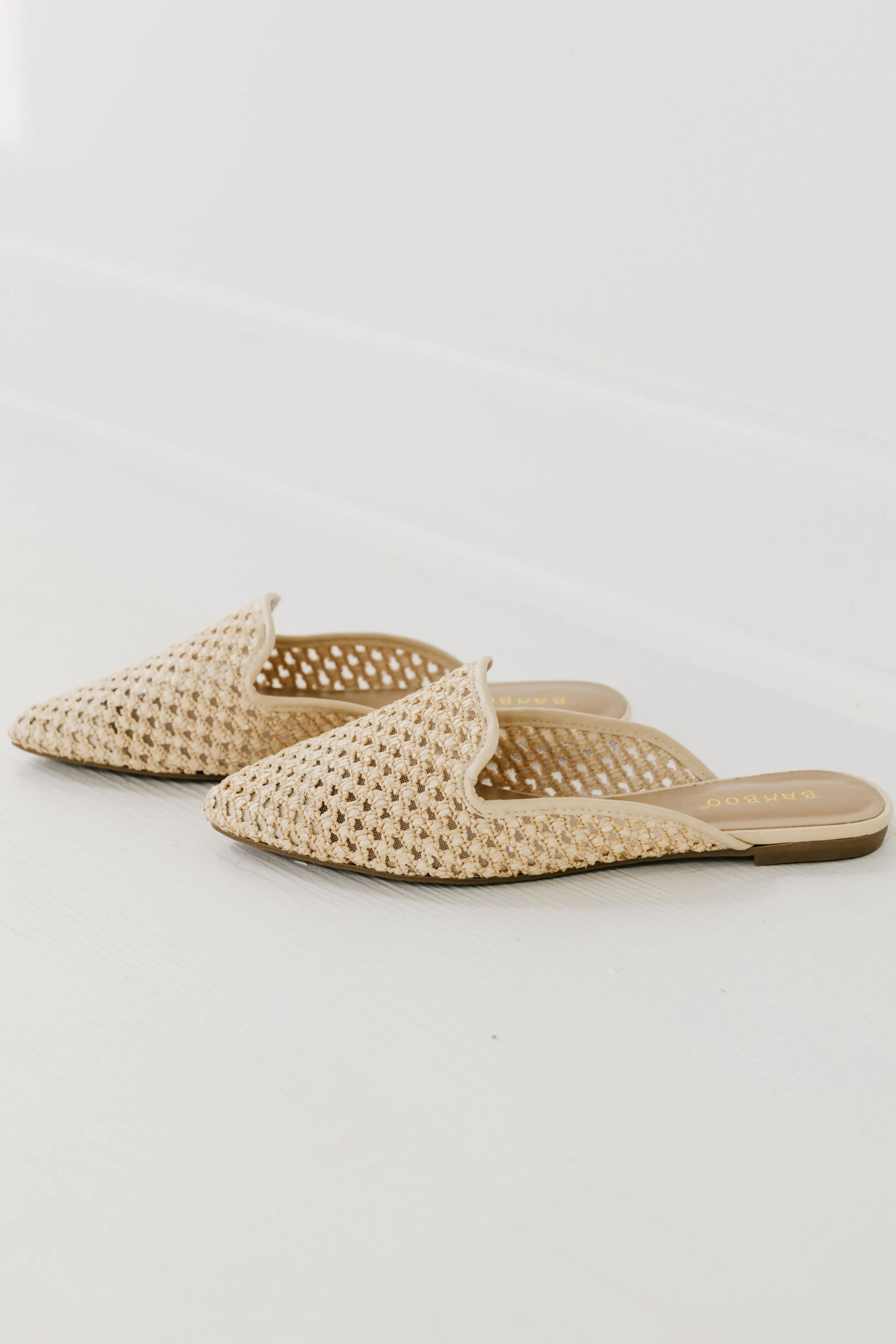 The Journal Raffia Mule