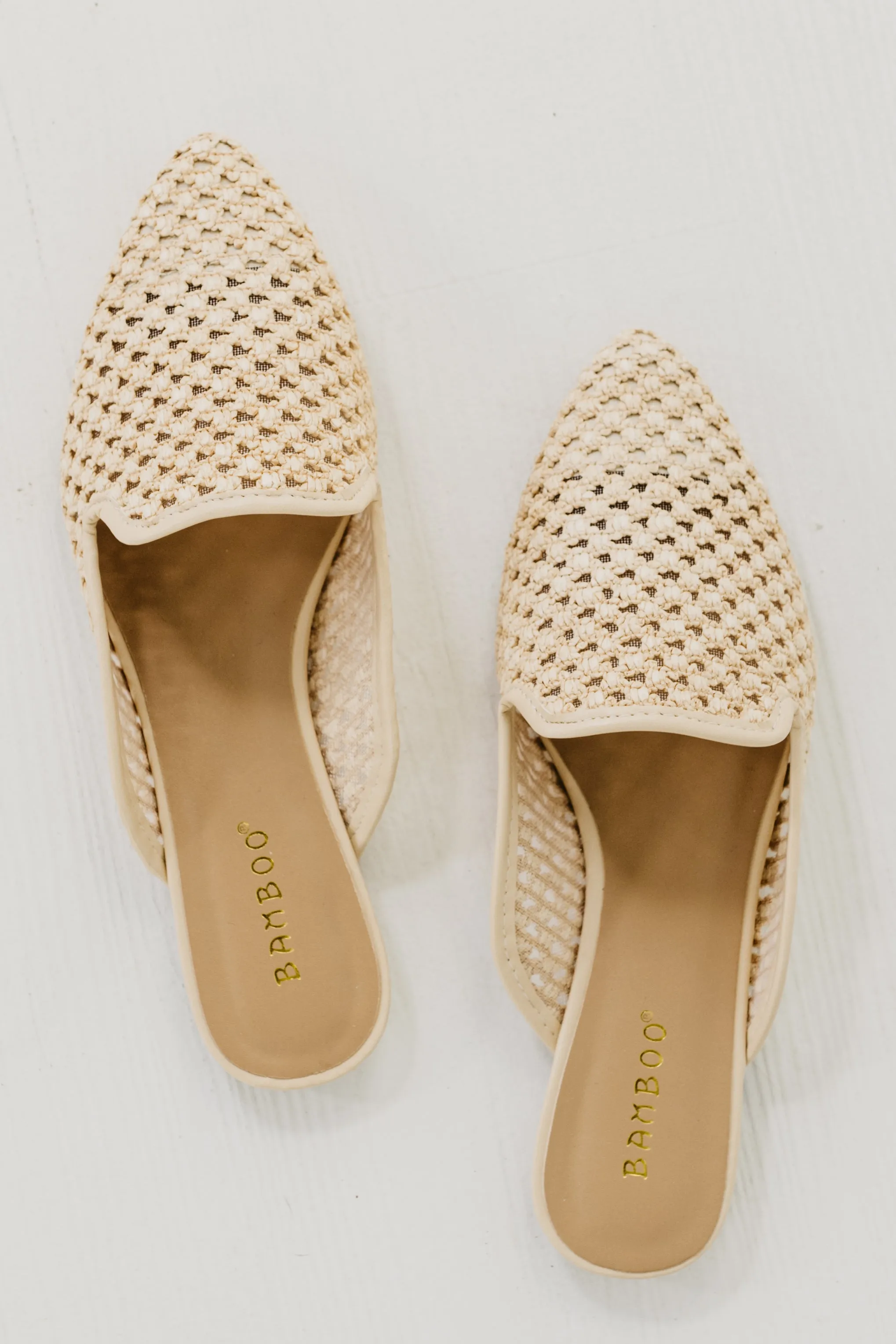 The Journal Raffia Mule