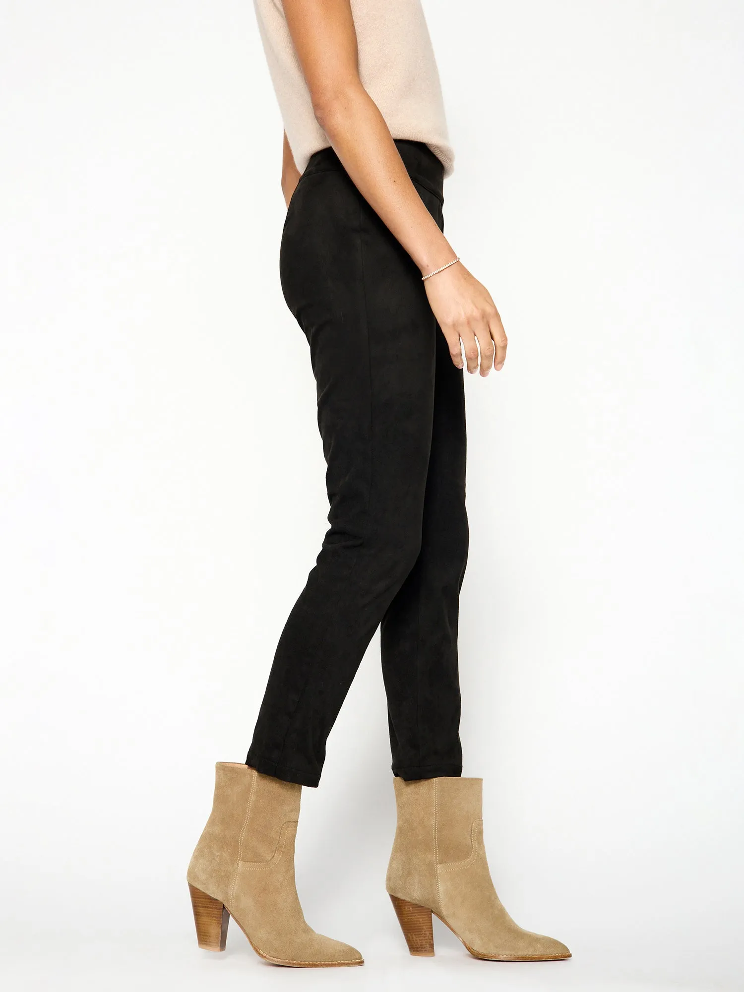 The Juniper Vegan Suede Pant