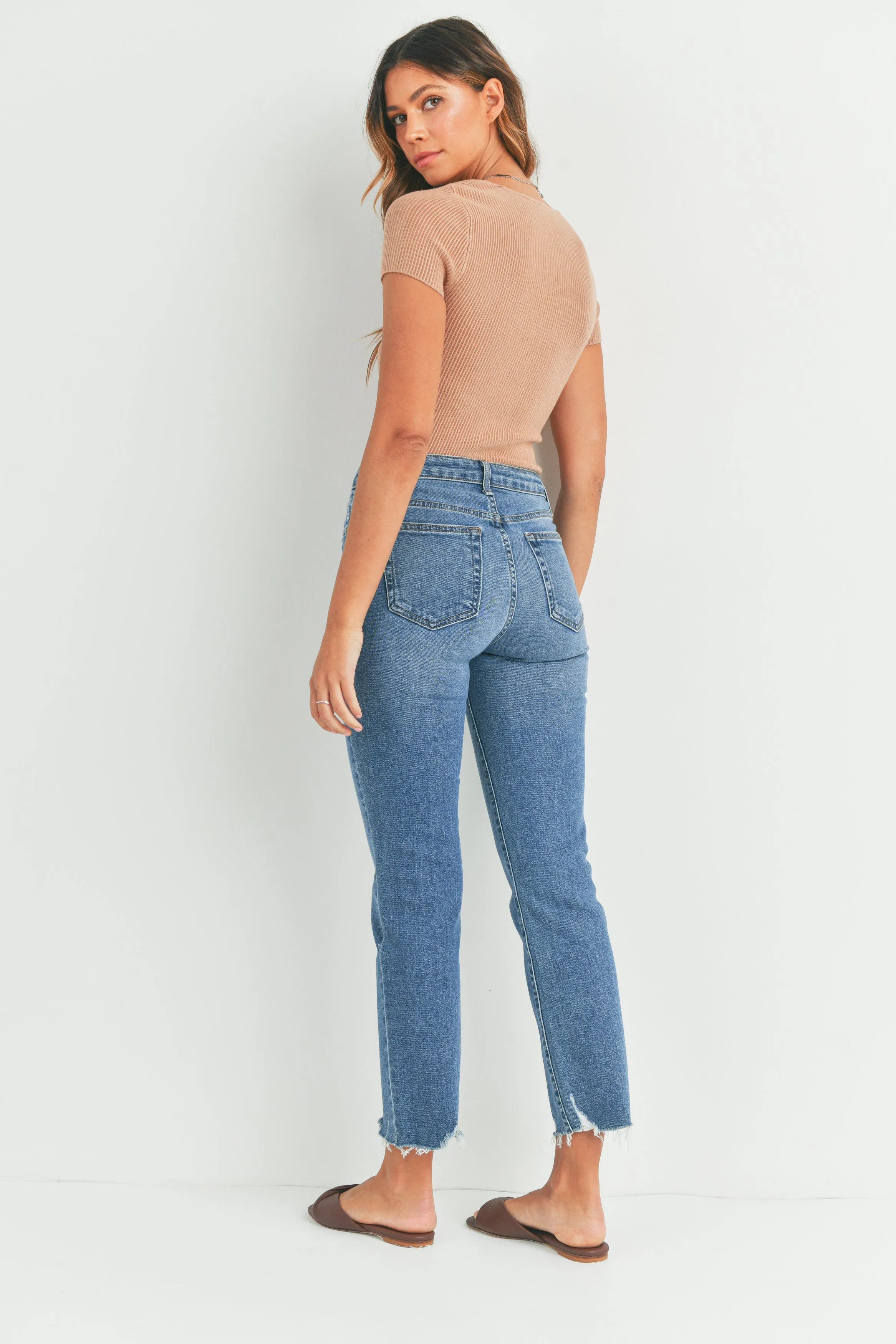 The Kalani Vintage Straight Jeans