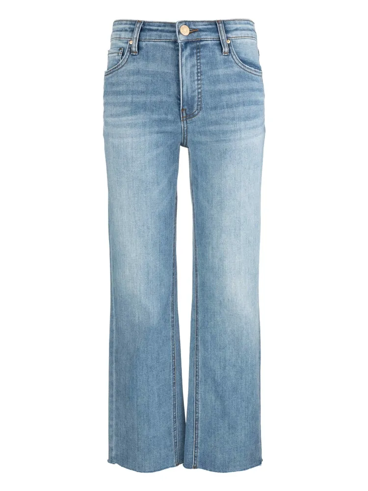 The Kelsey High Rise FabAb Ankle Flare Jeans - Honest
