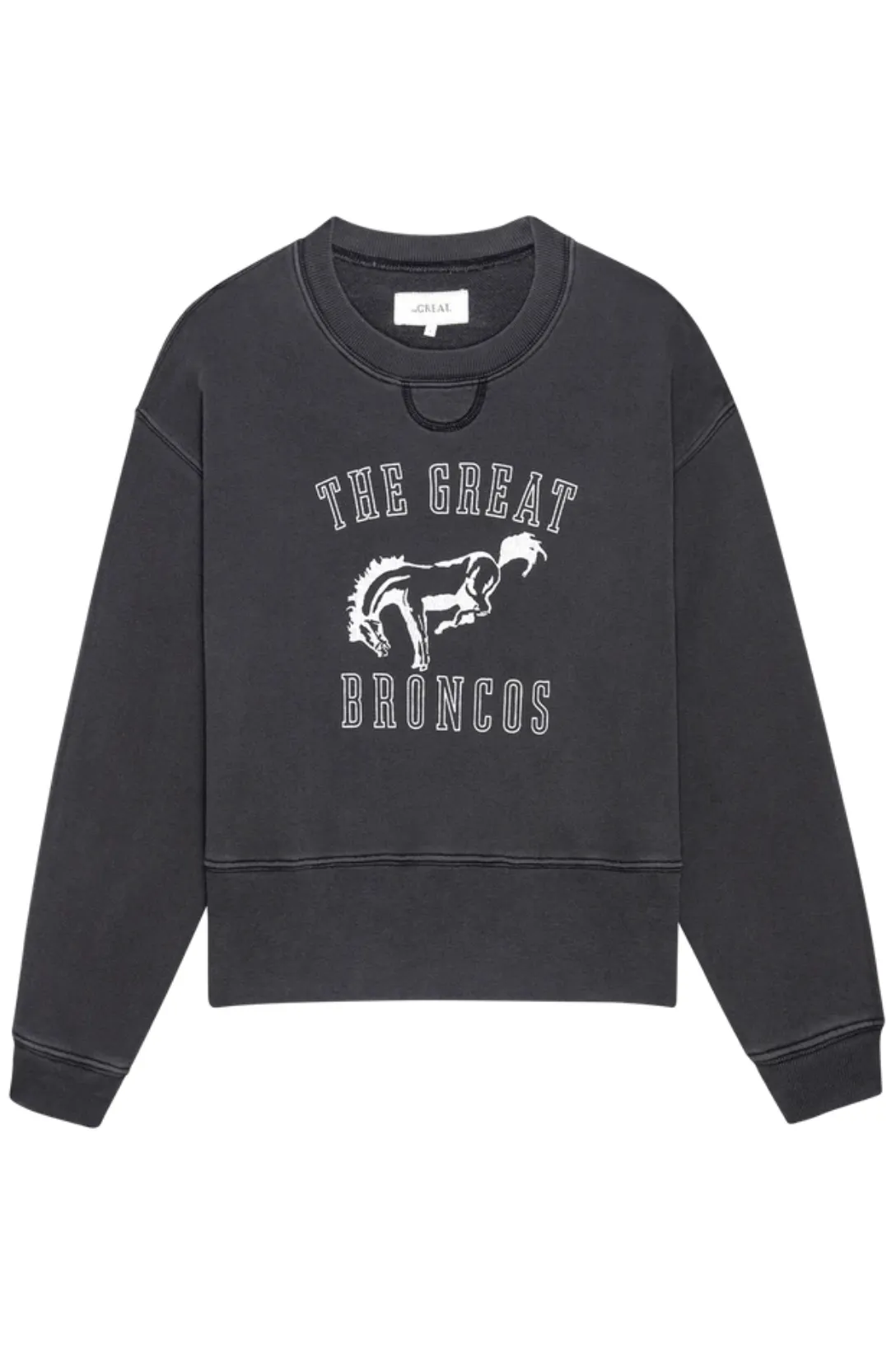 The League Sweatshirt Bucking Bronco | Washed Black