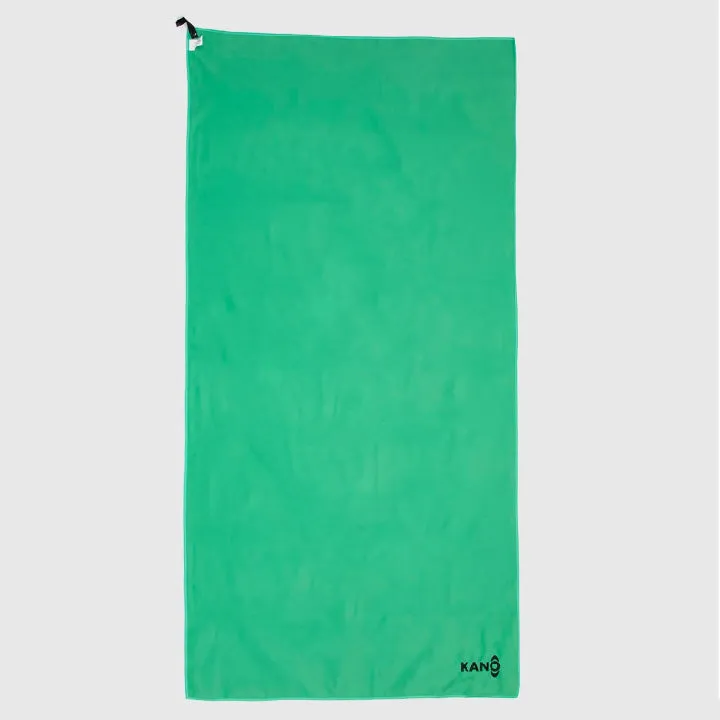 Toalla de Microfibra Verde Secado Rápido