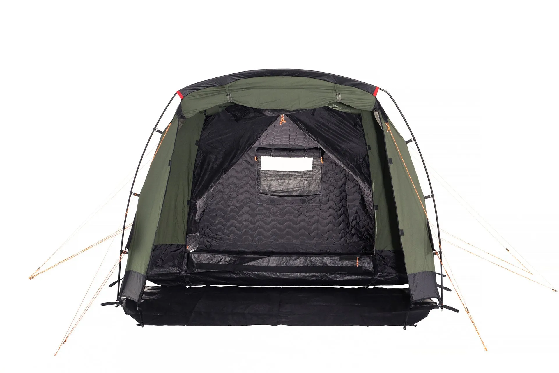 TRI | 3 PERSON INSULATED TUNNEL TENT - ALL WEATHER COMPATIBLE, WATERPROOF, SPACIOUS SHELTER WITH ENHANCED COMFORT AND DURABILITY