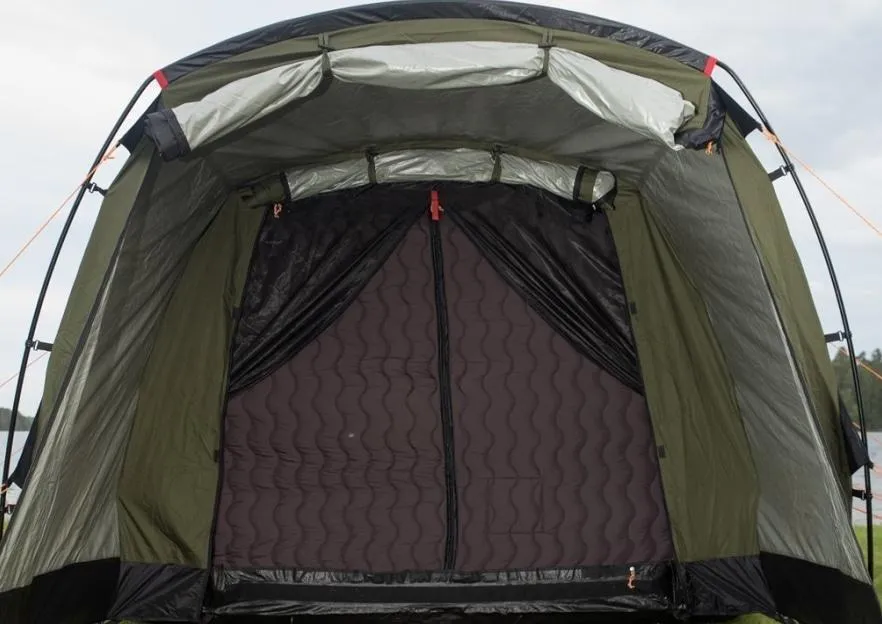 TRI | 3 PERSON INSULATED TUNNEL TENT - ALL WEATHER COMPATIBLE, WATERPROOF, SPACIOUS SHELTER WITH ENHANCED COMFORT AND DURABILITY