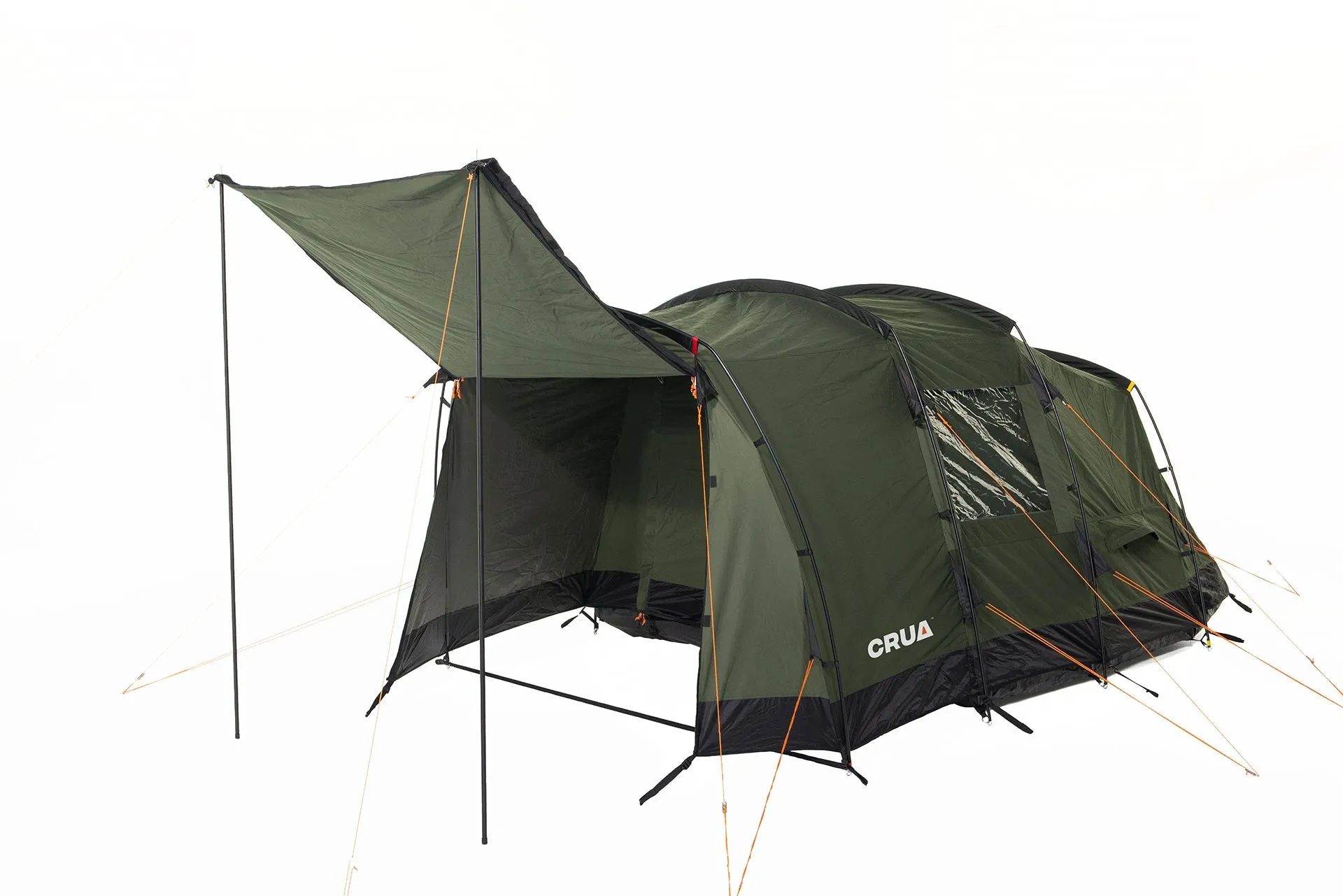 TRI | 3 PERSON INSULATED TUNNEL TENT - ALL WEATHER COMPATIBLE, WATERPROOF, SPACIOUS SHELTER WITH ENHANCED COMFORT AND DURABILITY