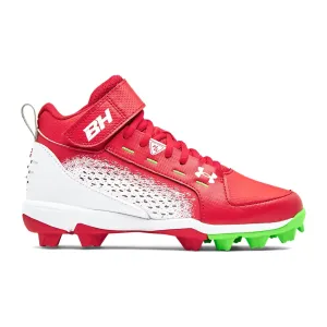 UA 2022 Youth Harper 6 Mid RM Red 3024325-600