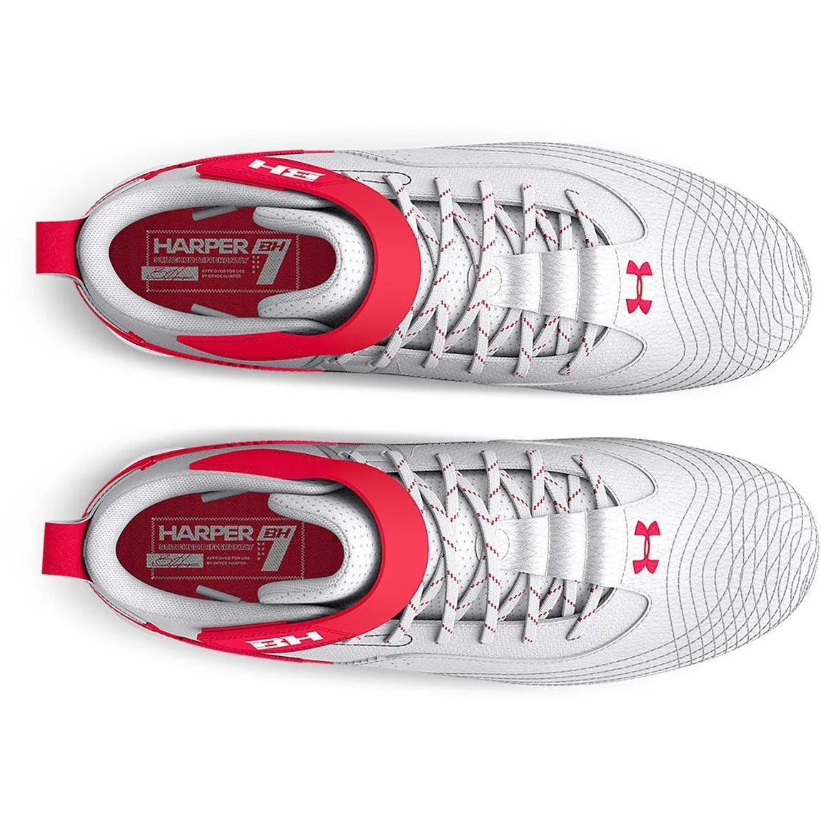 Under Armour Harper 7 Mid RM Baseball Cleats