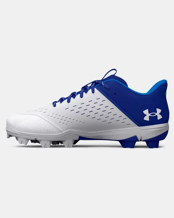Under Armour Leadoff Low RM Men's Molded Cleat - Royal/White